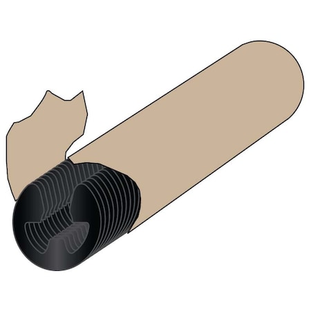 Rotor Clip External-E E-Clip, Steel Black Phosphate Finish, 0.625 in Shaft Dia E-062-X